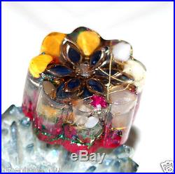 Ornament Orgonite Orgone-Crystals, chakra Healing Reiki Decoration xmas gift