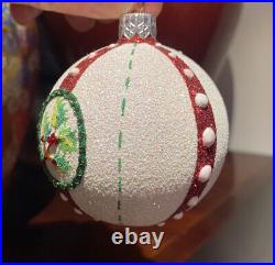 Patricia Breen Beguiling Orb Holly & Bird Bergdorf Goodman Event Ornament