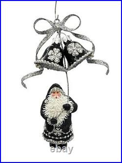 Patricia Breen Bellissimo Santa Bells on Broadway Santa Claus Christmas Ornament