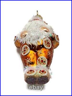 Patricia Breen Good Night Henry Gingerbread Santa Claus Christmas Tree Ornament