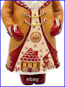 Patricia Breen On the Charles Santa Claus Gingerbread Cookie Christmas Ornament