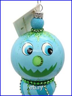 Patricia Breen The Pendant Turquoise Jack O Lantern Halloween Christmas Ornament
