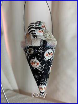Patricia Breen, Victorian Candy Cone, Snowman Faces #2580 2005 only from HCB