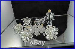 Preciosa Crystal Angel and Snowflake Christmas Ornament package
