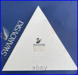 Preowned Swarovski 1996 Annual Crystal Star Christmas Ornament Box No COA 199734