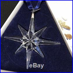 RARE Retired Christmas Swarovski Crystal 1995 Star Snowflake Ornament 191635