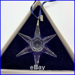 RARE Retired Swarovski 1993 Christmas Ornament Star Snowflake 174969 Mint Boxed