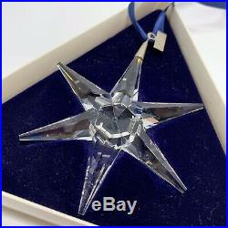 RARE Retired Swarovski 1993 Christmas Ornament Star Snowflake 174969 Mint Boxed