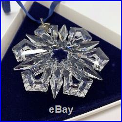 RARE Retired Swarovski 1999 Christmas Ornament Star Snowflake 235913 Mint Boxed