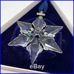 RARE Retired Swarovski 2000 Christmas Ornament Star Snowflake 243452 Mint Boxed