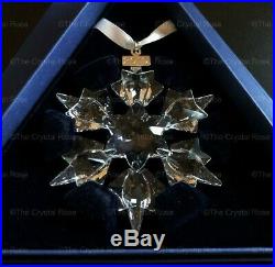 RARE Retired Swarovski Crystal 2010 Christmas Snowflake Ornament 1041301 Mint