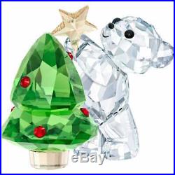 RARE Retired Swarovski Crystal Annual Edition 2018 Kris Bear 5399267 Christmas