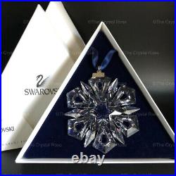RARE Swarovski Crystal 1999 Annual Star Snowflake Christmas Ornament 235913 Mint