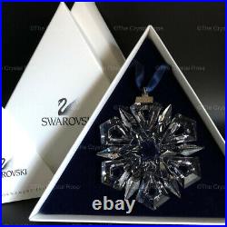 RARE Swarovski Crystal 1999 Annual Star Snowflake Christmas Ornament 235913 Mint
