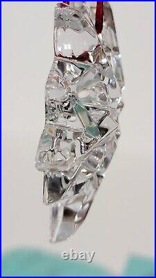 RARE! Tiffany & Co Crystal 12 Point Star Snowflake Ornament Original Box & Pouch