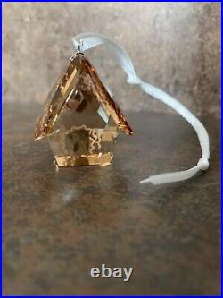 RETIRED Swarovski Christmas Gingerbread House Ornament # 5395977 G28