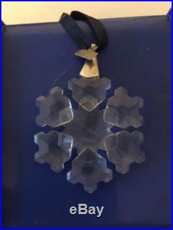 Rare 1994 Swarovski Crystal Christmas Snowflake Ornament Good Condition No Box
