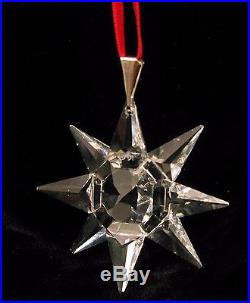 Rare Retired Swarovski 1991 Crystal First Edition Annual Christmas Ornament Star
