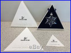 Rare Swarovski 2000 Edition NEW in box Crystal SNOWFLAKE STAR Christmas Ornament