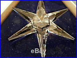 Rare Swarovski Holiday Star Christmas Ornament 1993 Annual Edition MIB