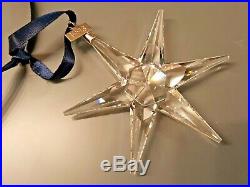 Rare Swarovski Holiday Star Christmas Ornament 1993 Annual Edition MIB
