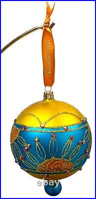 Rare Vintage Waterford 5.25jeweled Christmas Ornament Set The Four Seasons