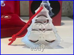 Rare Waterford Crystal 1999 12 Days Of Christmas Ornament 5 Golden Rings Dated