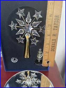 Retired! Rare! Swarovski Christmas Tree Topper Crystal Shining Star