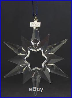 Retired Signed SWAROVSKI Silver Crystal Snowflake 1997 Christmas Tree Ornament