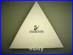 Retired Swarovski Crystal Snowflake Star Christmas Ornament MIB Annual 2001