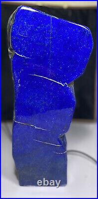 Royal Blue Grade A Lapis Lazuli Large Free Form tumbled decoration crystal 6.9kg