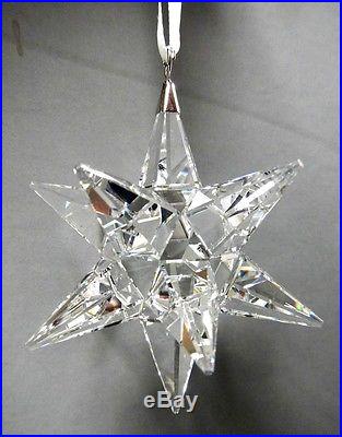 STAR ORNAMENT 3D CRYSTAL CHRISTMAS 2014 SWAROVSKI XMAS #5064257