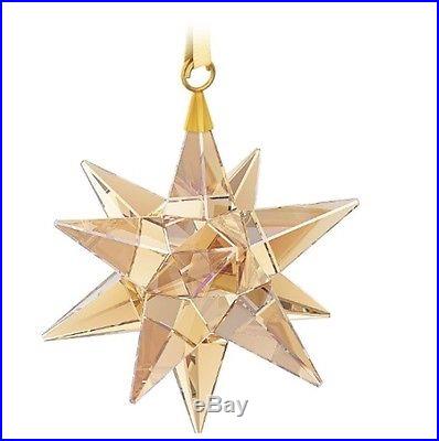 STAR ORNAMENT GOLDEN SHADOW 3D CRYSTAL CHRISTMAS 2014 SWAROVSKI XMAS #5064260