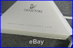SUPERB Swarovski CRYSTAL ANNUAL CHRISTMAS SNOWFLAKE ORNAMENT 1999 MINT IN BOX