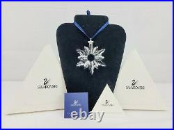 SWAROVSKI 1998 Crystal Annual Christmas Ornament Snowflake in box