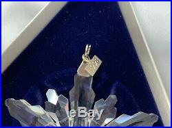 SWAROVSKI 1998 Snowflake Annual Christmas Tree Crystal Star 3 Ornament With Box
