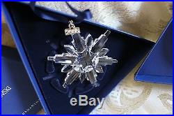 SWAROVSKI (2006) NEW Crystal Christmas Ornament Star / Snow Flake