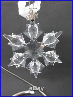 SWAROVSKI 2010 Annual Crystal Snowflake Christmas Ornament MINT in Original Box