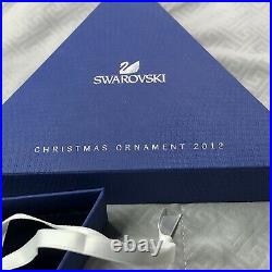 SWAROVSKI 2012 ANNUAL HOLIDAY ORNAMENT SNOWFLAKE WITH COA, Preowned, RETIRED
