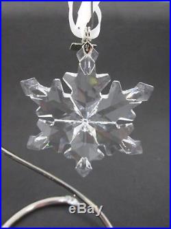 SWAROVSKI 2012 Annual Crystal Snowflake Christmas Ornament MINT in Original Box