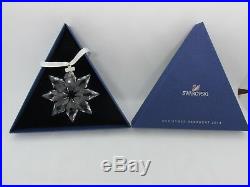 SWAROVSKI 2013 Annual Crystal Snowflake Christmas Ornament MINT in Original Box