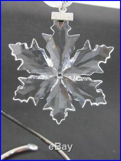 SWAROVSKI 2014 Annual Crystal Snowflake Christmas Ornament MINT in Original Box