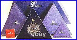 SWAROVSKI Annual Edition 2002 Large Star SNOWFLAKE Christmas Crystal Ornament