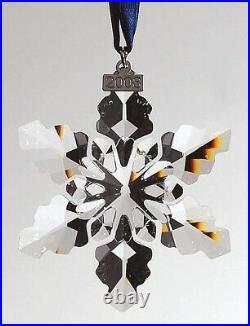 SWAROVSKI Annual Edition 2008 Large Star SNOWFLAKE Christmas Crystal Ornament