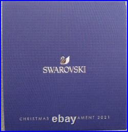 SWAROVSKI CHRISTMAS 2021 ANNUAL BALL ORNAMENT With Tree #5596399 NEW IN BOX