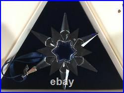 SWAROVSKI CRYSTAL 1997 ANNUAL SNOWFLAKE CHRISTMAS ORNAMENT WithBOX EXCELLENT