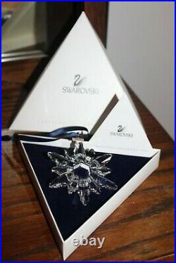 SWAROVSKI CRYSTAL 1998 Holiday Christmas Snowflake Ornament ANNUAL RETIRED