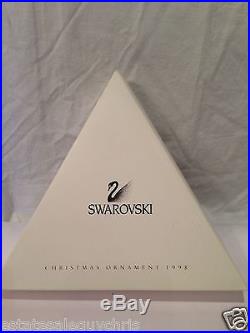 SWAROVSKI CRYSTAL 1998 LARGE CHRISTMAS ORNAMENT ANNUAL EDITION STAR NEW