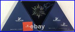 SWAROVSKI CRYSTAL 2002 ANNUAL SNOWFLAKE CHRISTMAS ORNAMENT WithBOX EXCELLENT