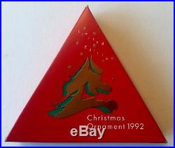 SWAROVSKI CRYSTAL Christmas Ornament 1992 Snowflake Limited Edition